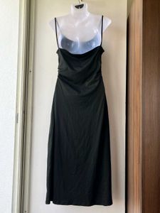 Elegant Black Slip Dress