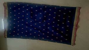 Elegant Pink &amp; Blue Saree for Resale! 💃🏻✨