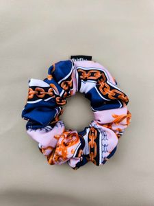 Hermes Print Premium Scrunchie