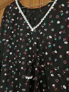 Black Kaftan Co Ord