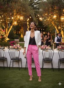 🛍️ Bubblegum Boss Energy! 💖 ZARA Trousers