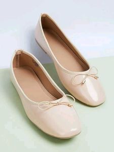 Shoeshine India Peach Ballerinas Size 41