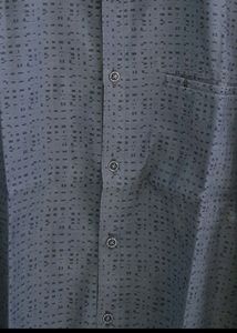 Grey self Design Shart XL