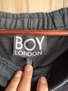 Boy London Eagle Star Black Jogger