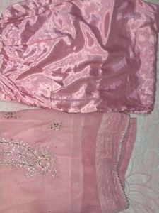 Pink Embroidered Kurta😘