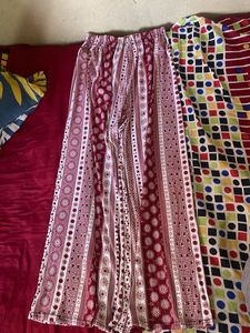 Boho Print Palazzo Pants