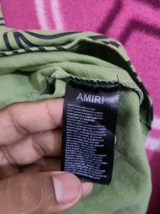 Amiri Paisley Print Thrifted Tee Original
