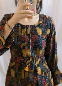 Multi Colour Printed Tunic