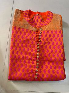 Orange kurta