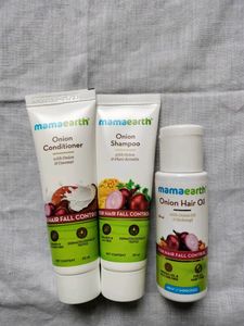 Mamaearth Onion Hair 3 In 1 Combo Pack