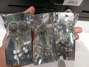 New Oxidised Earrings 3combo Set