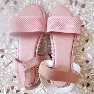 Pink Strappy Sandals