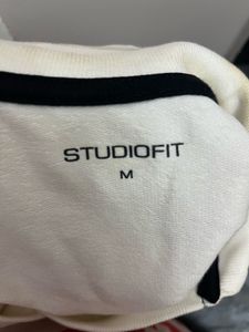 White Collared Crop Top