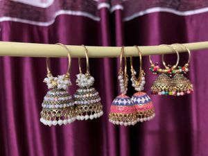 Jhumka Pack of 3