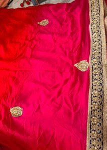 Elegant Red Saree