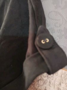 Black Button-Down Dress