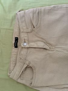Lilac Cropped Jeans - Size 25