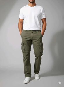 Olive Green Cargo Pants