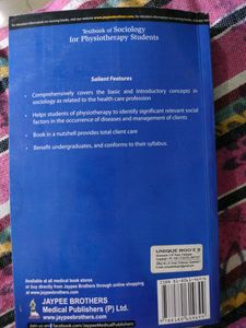 Sociology Book For Physiotherapy Student