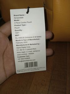 3 Aeropostale Combo Pouch