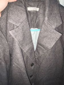 Oversized Woollen Blazer