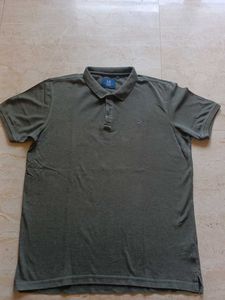 Men's Olive Green Polo T-Shirt
