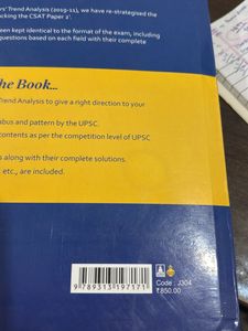 CSAT paper 2 UPSC books