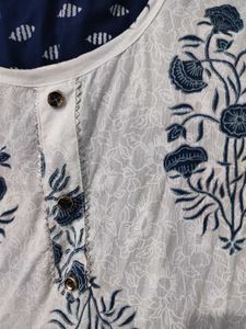 Floral Print Kurta Set