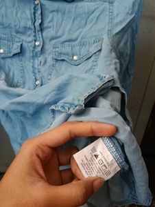 DNMX Denim Women Shirt - Size XS
