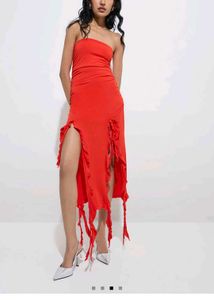 Chic Red Bodycon Dress