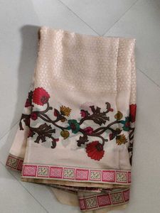 Elegant Floral Saree