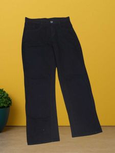 M@92 Size-32 Black Straight Leg Jeans