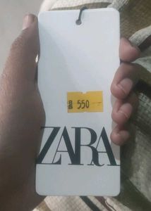 Zara Striped Short Sleeve Shirt