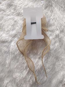 Sparkly Gold Hair Bow