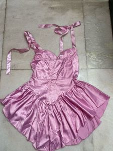 Cute Pink Party Dress