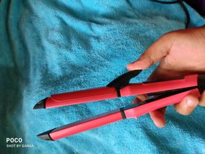 2 In 1 Hair Straightener N Curler