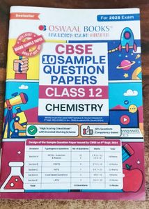 CBSE Class 12 Chemistry Sample Papers