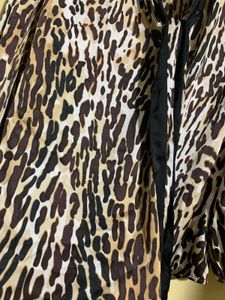 Leopard Print Blouse