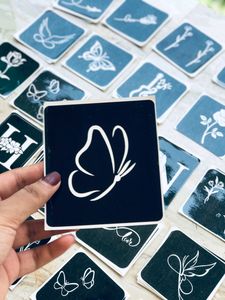 3 Butterfly Tattoo Stencils