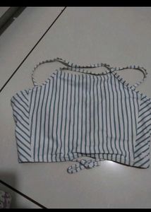 Crop Backless Top