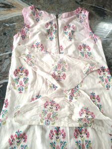 Vintage FloralSleeveless Dress(Sleeves Also Availb