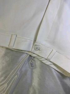 costimise White Flared Pants