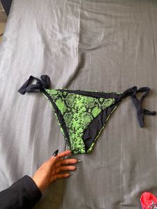 Snakeskin Bikini Bottom