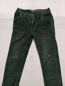 Kids' Green Velvet Pant for Sale! 👖🌿