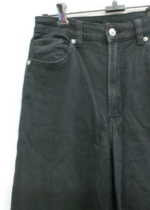 H&amp;M Black Wide Leg Jeans