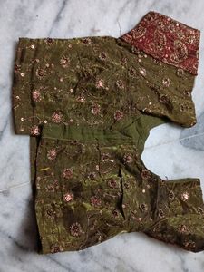 Net Heavy Embroidery Saree