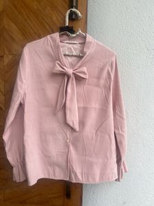 MISS HONG Bow Detail Top