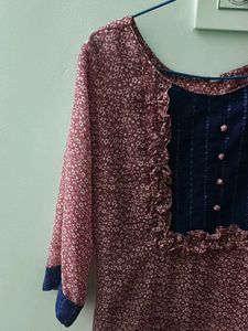 Floral Print Maxi Dress