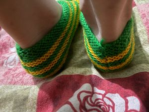 Striped Knitted Socks