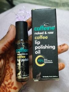 M Caffeine Naked And Raw Coffee Lip Polishing Oil